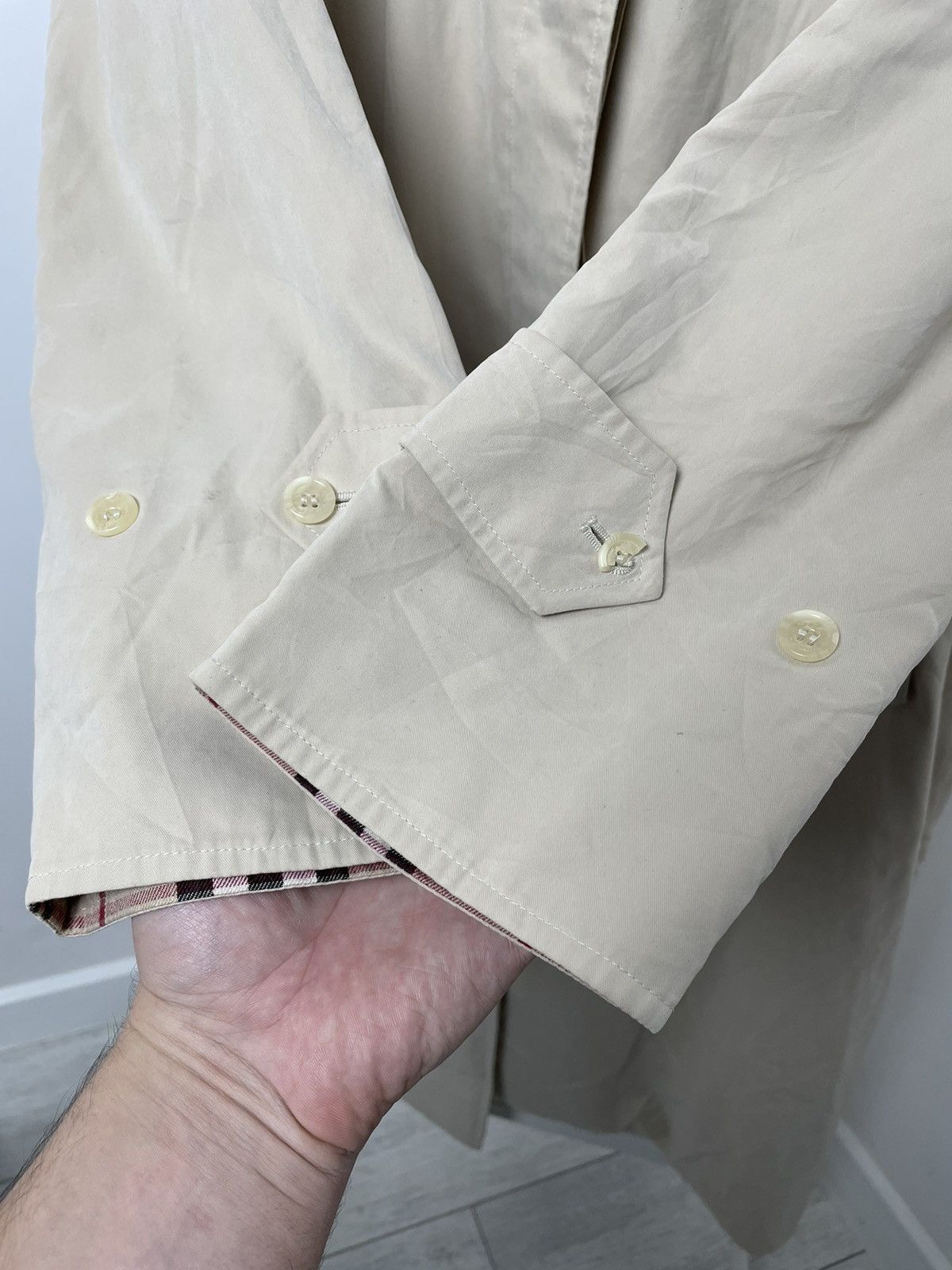 Burberry Burberry London Nova Check Trench Size US M / EU 48-50 / 2 - 15 Thumbnail