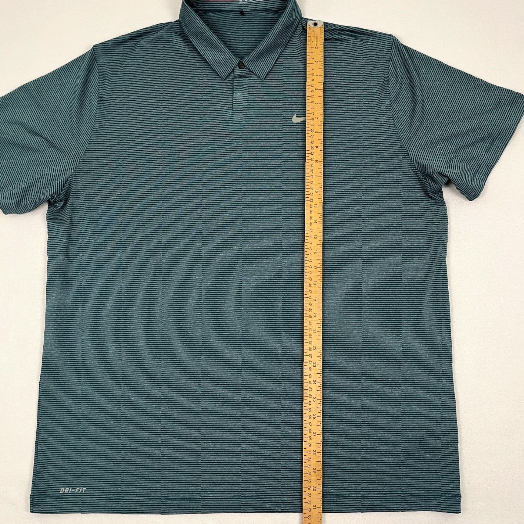 Nike Nike Tiger Woods Polo Shirt Mens 2XL Green Active Performance Golf Snap Collar Shirt Size US XXL / EU 58 / 5 - 7 Thumbnail