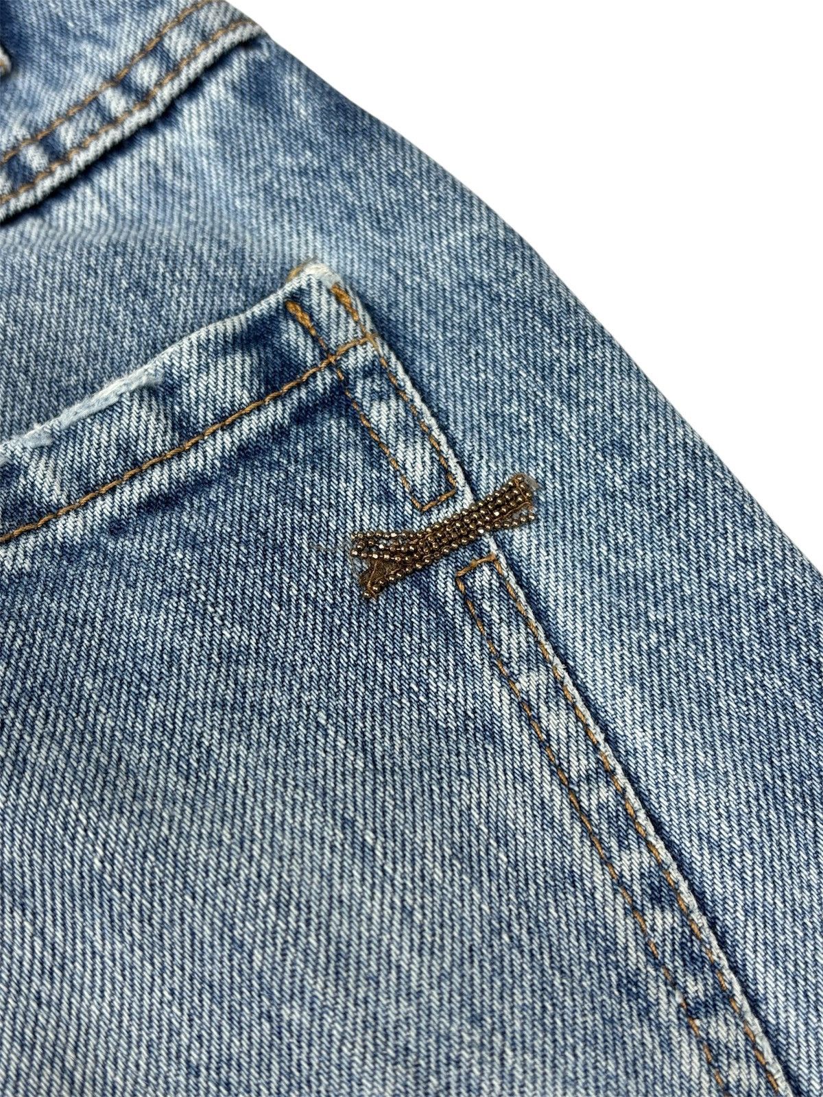 Brunello Cucinelli BRUNELLO CUCINELLI WOMEN STRAIGHT LEG DISTRESSED JEANS IT 38 Size 26" / US 2 / IT 38 - 8 Thumbnail