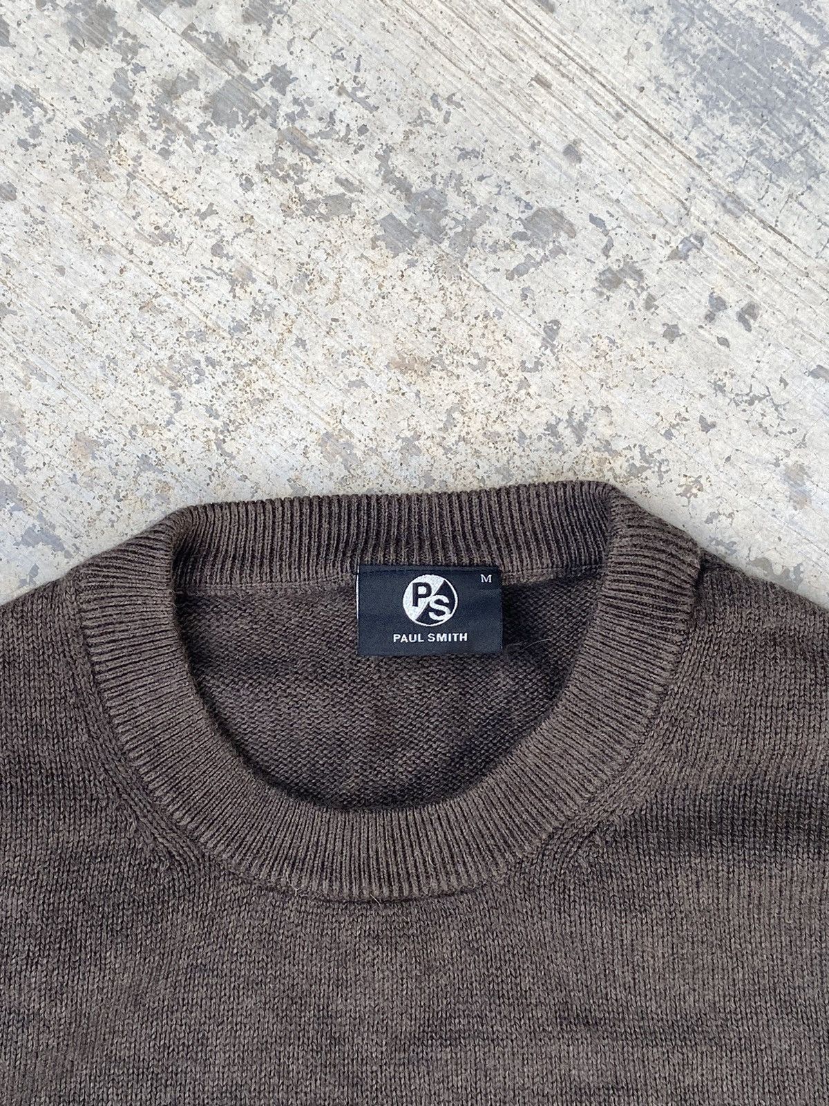 Paul Smith × Vintage ⚡️Steals⚡️Paul smith olive green mohair blend sweatshirt Size M / US 6-8 / IT 42-44 - 3 Thumbnail