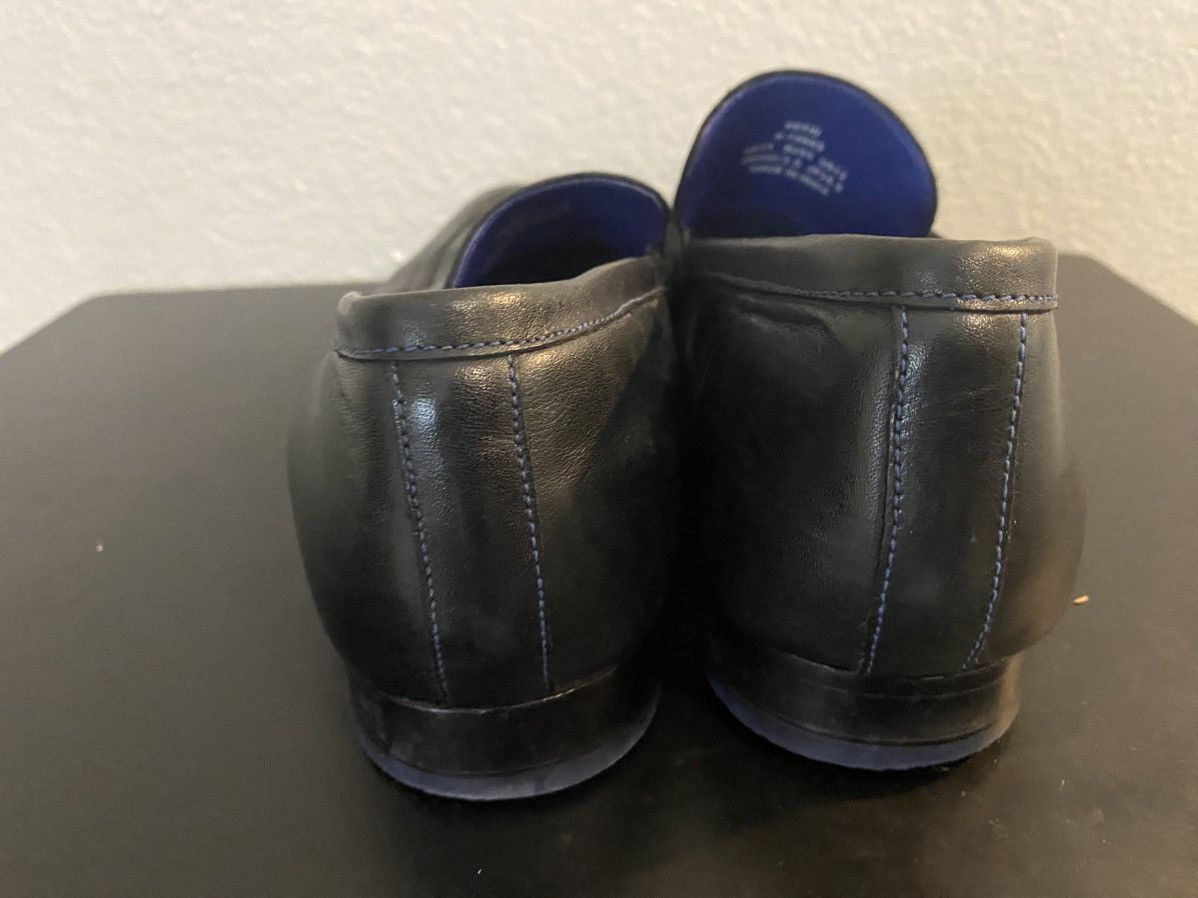 Ted Baker Ted Baker Blue Leather Men’s Dress Shoes Slip-On Size US 12 Size US 12 / EU 45 - 5 Thumbnail