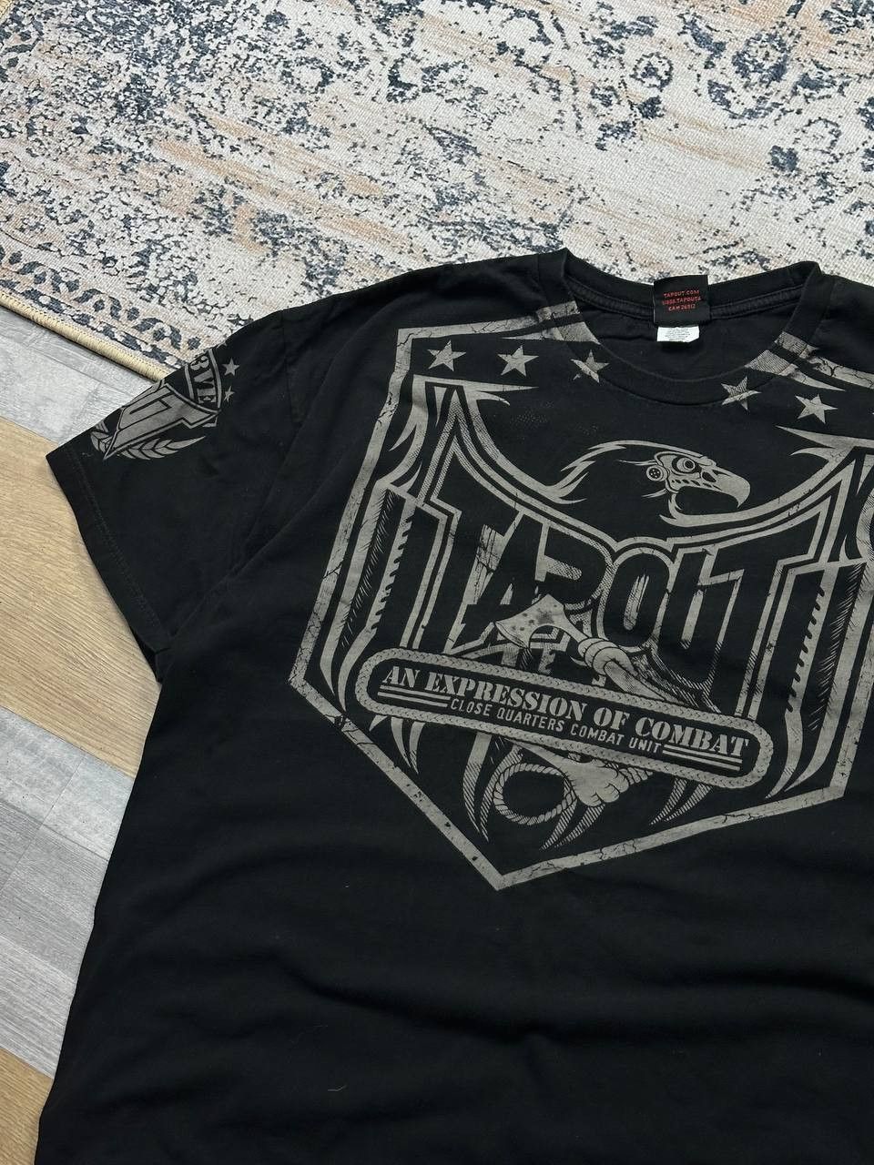 Tapout Crazy Vintage Y2K Tapout T Shirt Grunge Cybergoth Size US XL / EU 56 / 4 - 3 Thumbnail