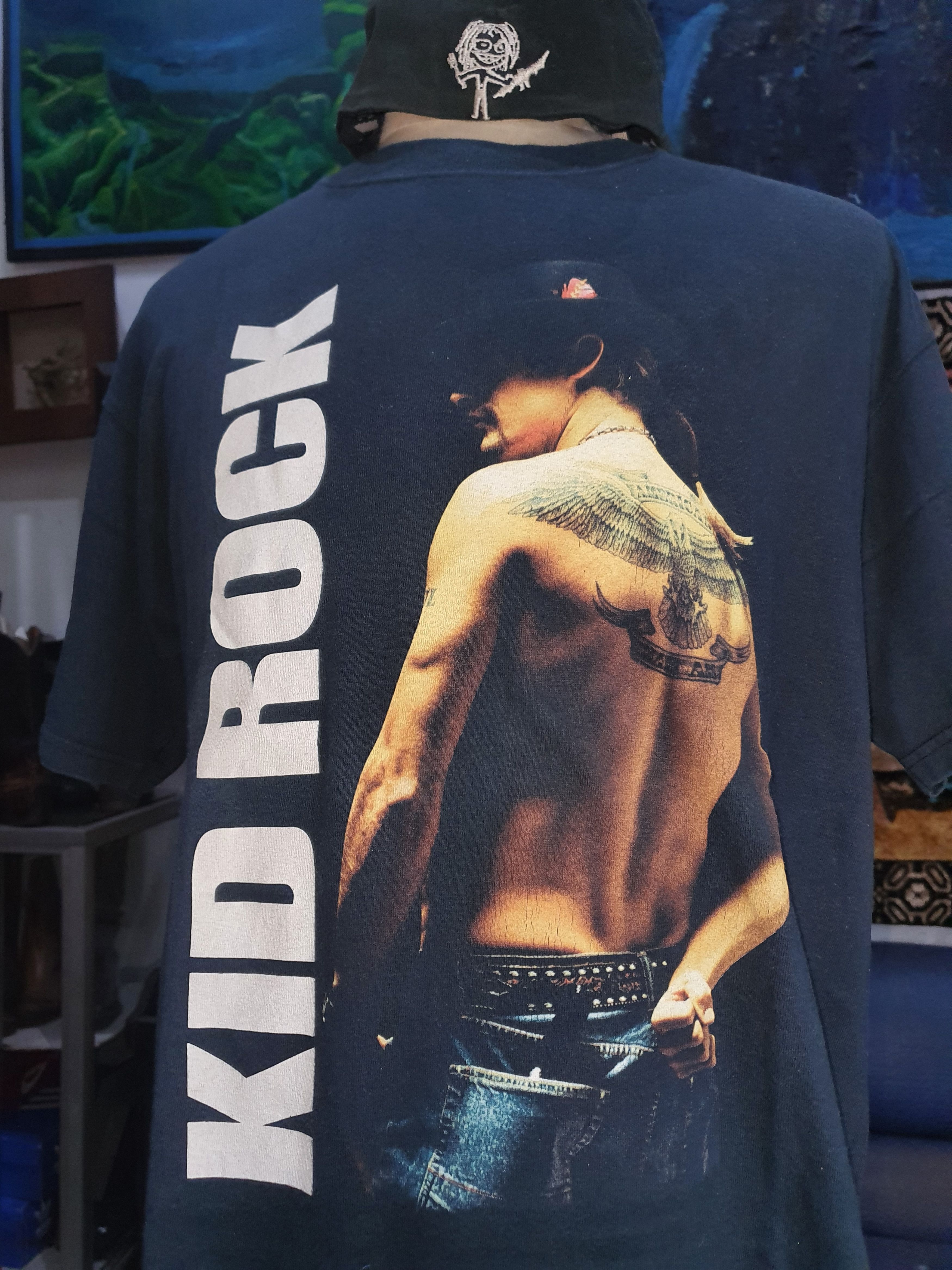 Band Tees 🌹 Kid Rock L 🌹 Size US L / EU 52-54 / 3 - 3 Thumbnail