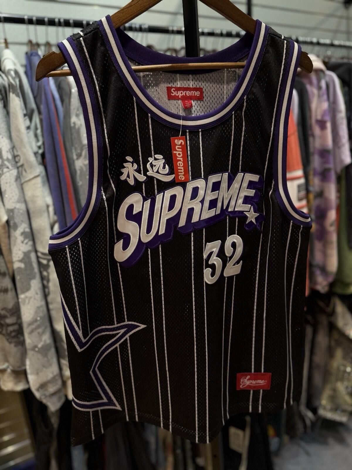 Supreme Supreme Star Basketball Jersey Tank Logo Size Medium New Size US M / EU 48-50 / 2 - 6 Thumbnail