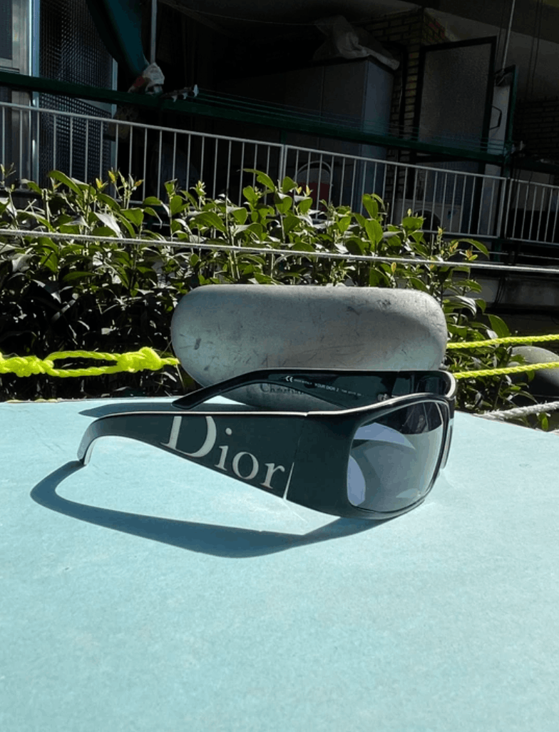 Dior DIOR Sunglasses Your Dior Wrap Shield Mask Ski Galliano Era Size ONE SIZE - 4 Thumbnail