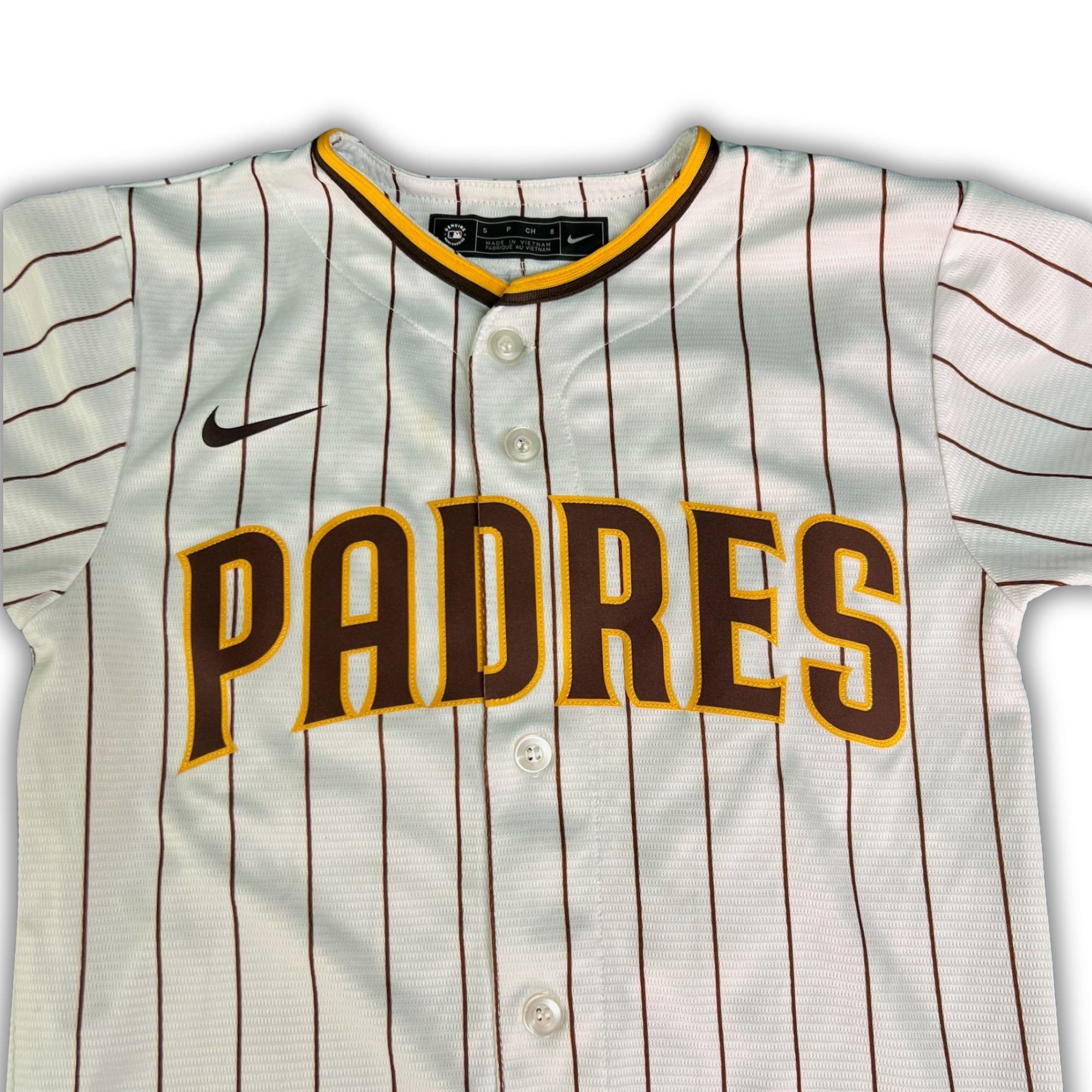 Nike NIKE San Diego Padres Tatis Jr. #23 Baseball Jersey Size S W Size US S / EU 44-46 / 1 - 4 Thumbnail