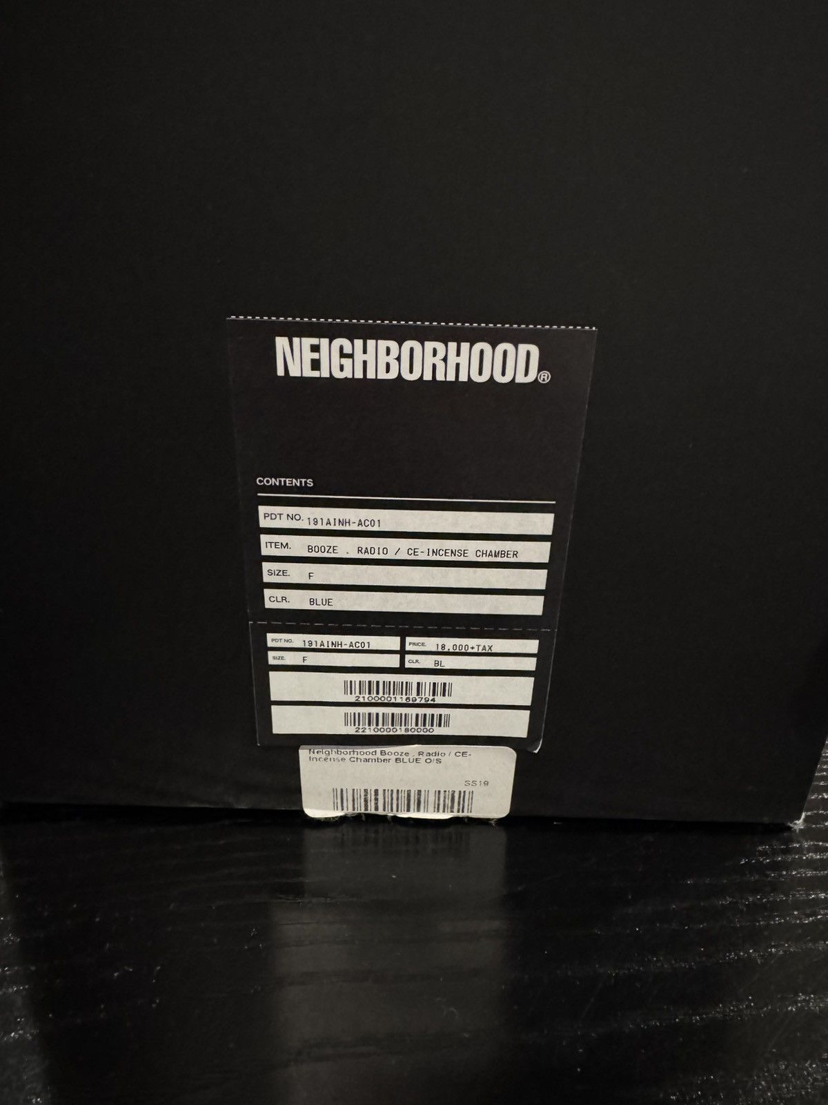 Neighborhood Neighborhood Radio Skull Booze Incense Chamber Size ONE SIZE - 11 Thumbnail