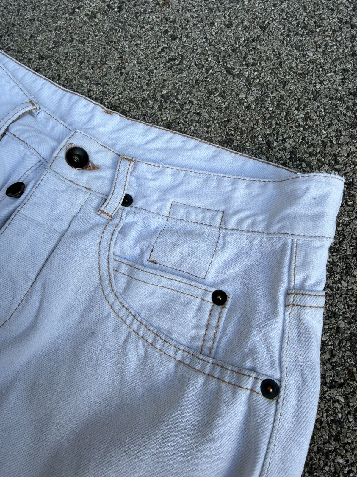 Rick Owens Drkshdw Rick Owens Drkshdw Collapse Cut Jeans Size US 26 / EU 42 - 8 Thumbnail