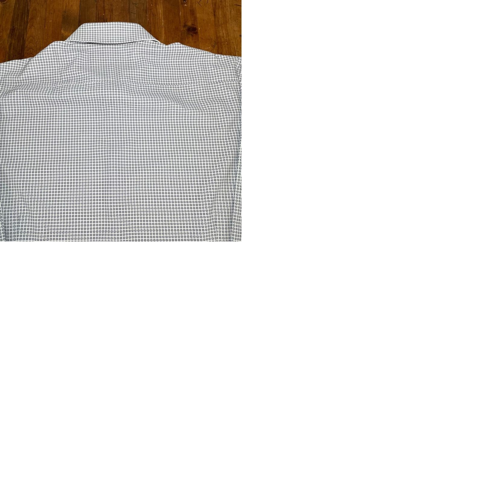 Mizzen+Main Mizzen + Main Shirt Mens 2XL XXL Button Up Stretch White Blue Trim Fit Size US XXL / EU 58 / 5 - 9 Thumbnail