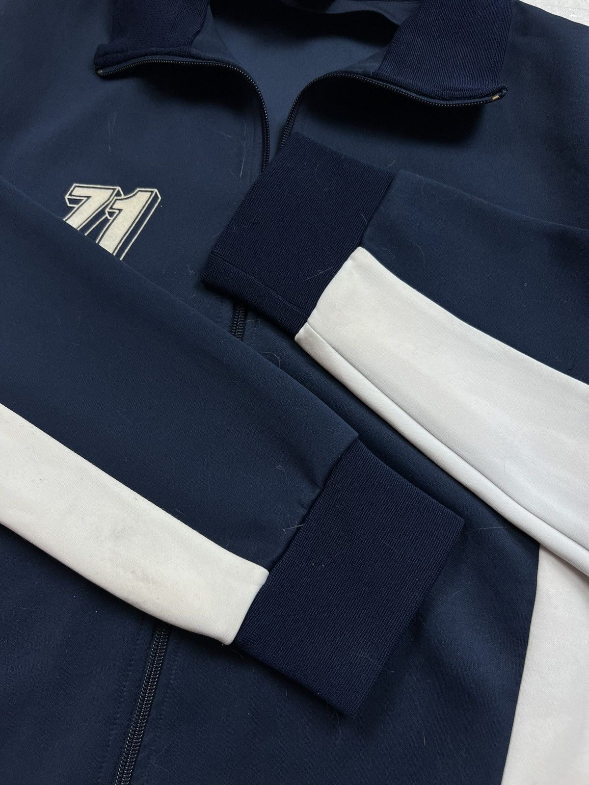 Nike 90s Nike Athletic Big Logo Vintage Y2K Retro Track Jacket Size US L / EU 52-54 / 3 - 7 Thumbnail