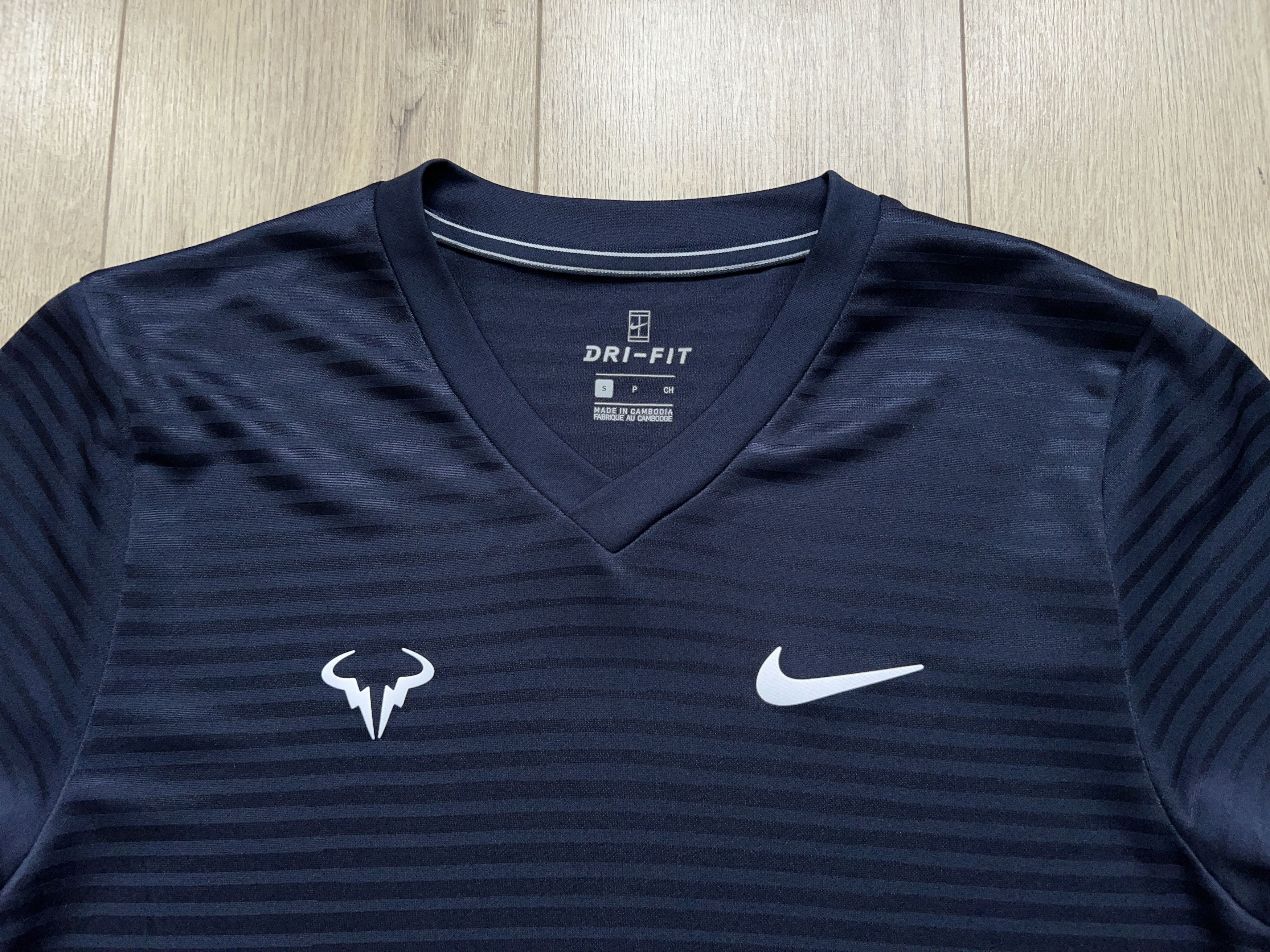 CHALLENGER × Nike Rafael Nadal Rafa Challenger Tennis T Shirt Jersey Tee Size US S / EU 44-46 / 1 - 2 Thumbnail
