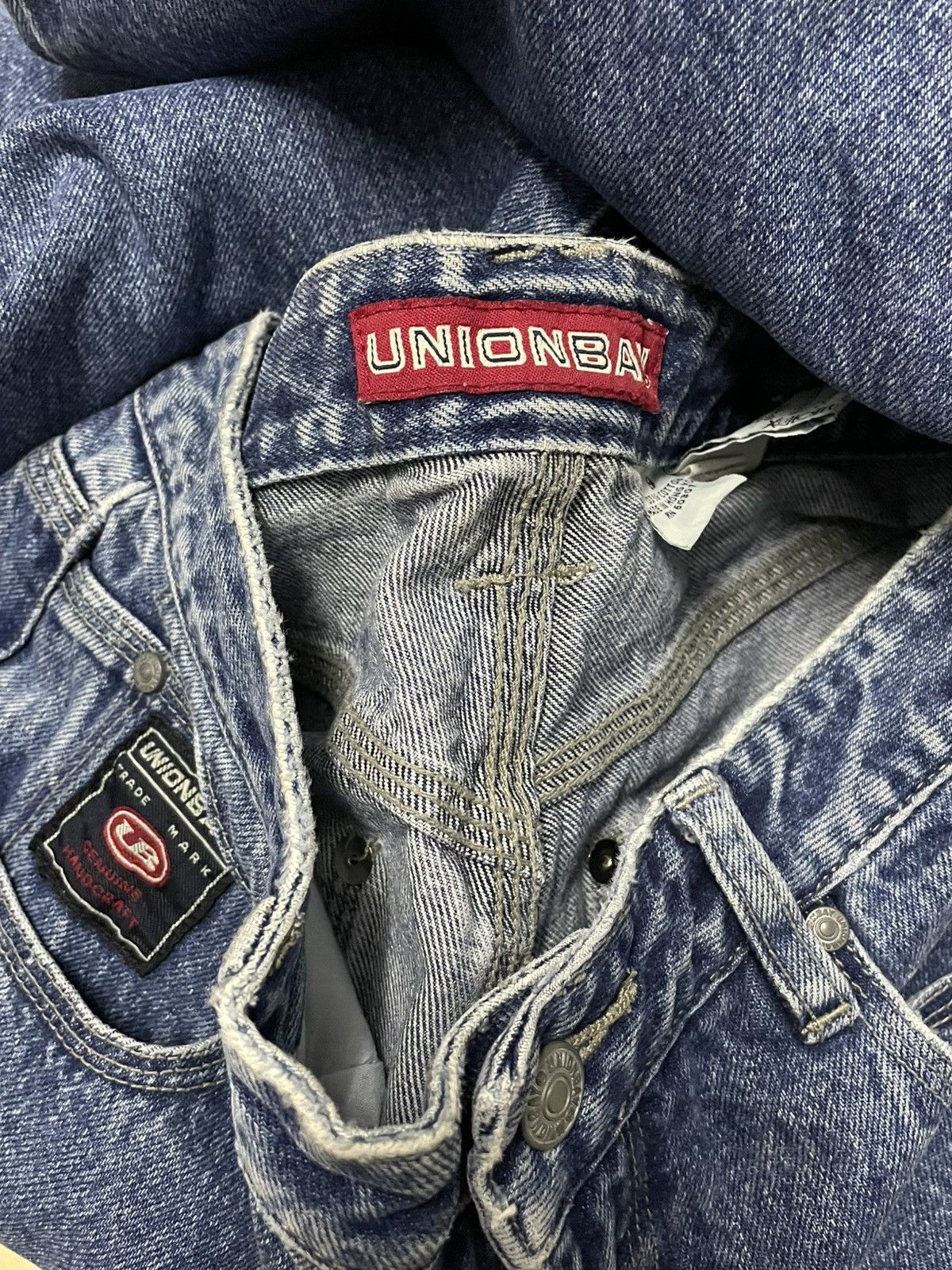 Designer × Japanese Brand × Vintage Vintage 90s Og Classic Designer Unionbay Baggy Carpenter Size US 30 / EU 46 - 17 Thumbnail