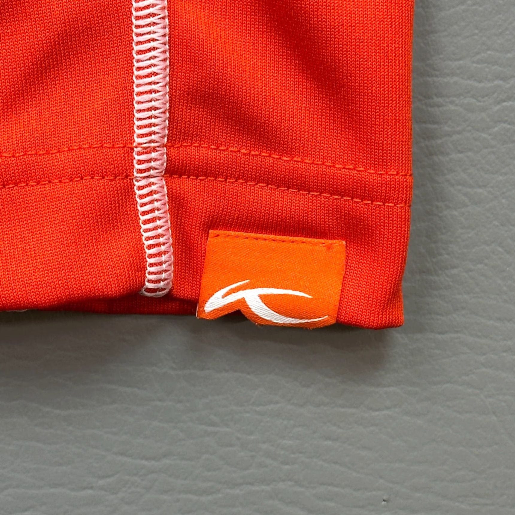 KJUS KJUS Polo Shirt Mens L Orange Lightweight Performance Logo Casual Golf Size US L / EU 52-54 / 3 - 2 Thumbnail