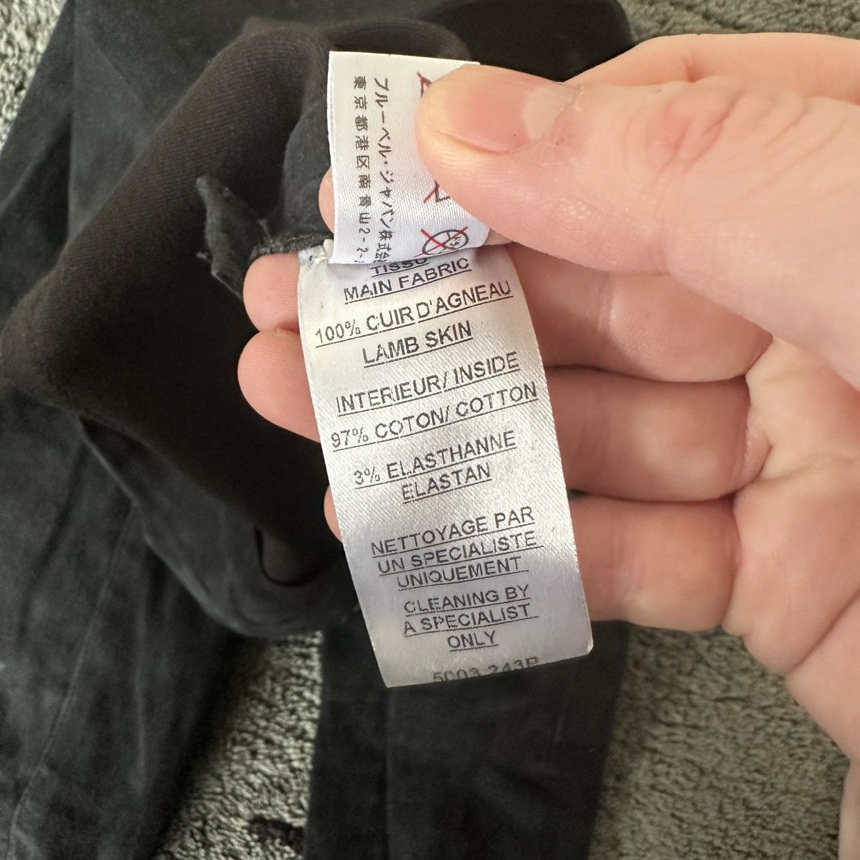 Balmain Archive Balmain Fall 2011 Suede Pants Decarnin Size 25" / US 0 / IT 36 - 4 Thumbnail