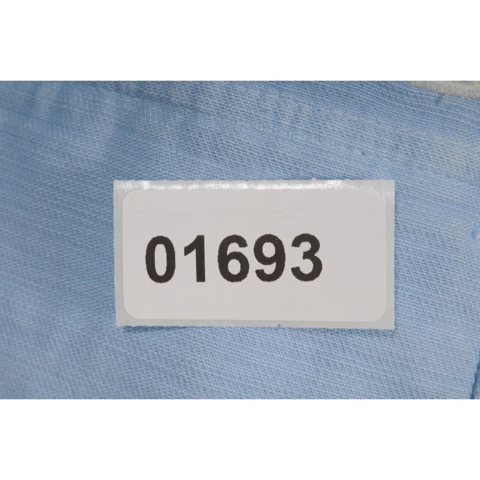 Dior Logo Denim Jacket Light Blue White - 01693 Size US M / EU 48-50 / 2 - 11 Thumbnail