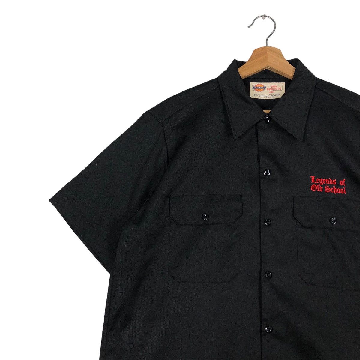 Japanese Brand 🔥Vtg Legends Of Old School Dickies Detroit Work Shirt Size US M / EU 48-50 / 2 - 7 Thumbnail