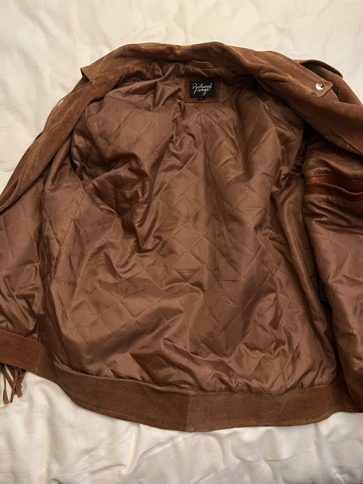 Vintage Vintage Leather Fringe Jacket Size US M / EU 48-50 / 2 - 5 Thumbnail