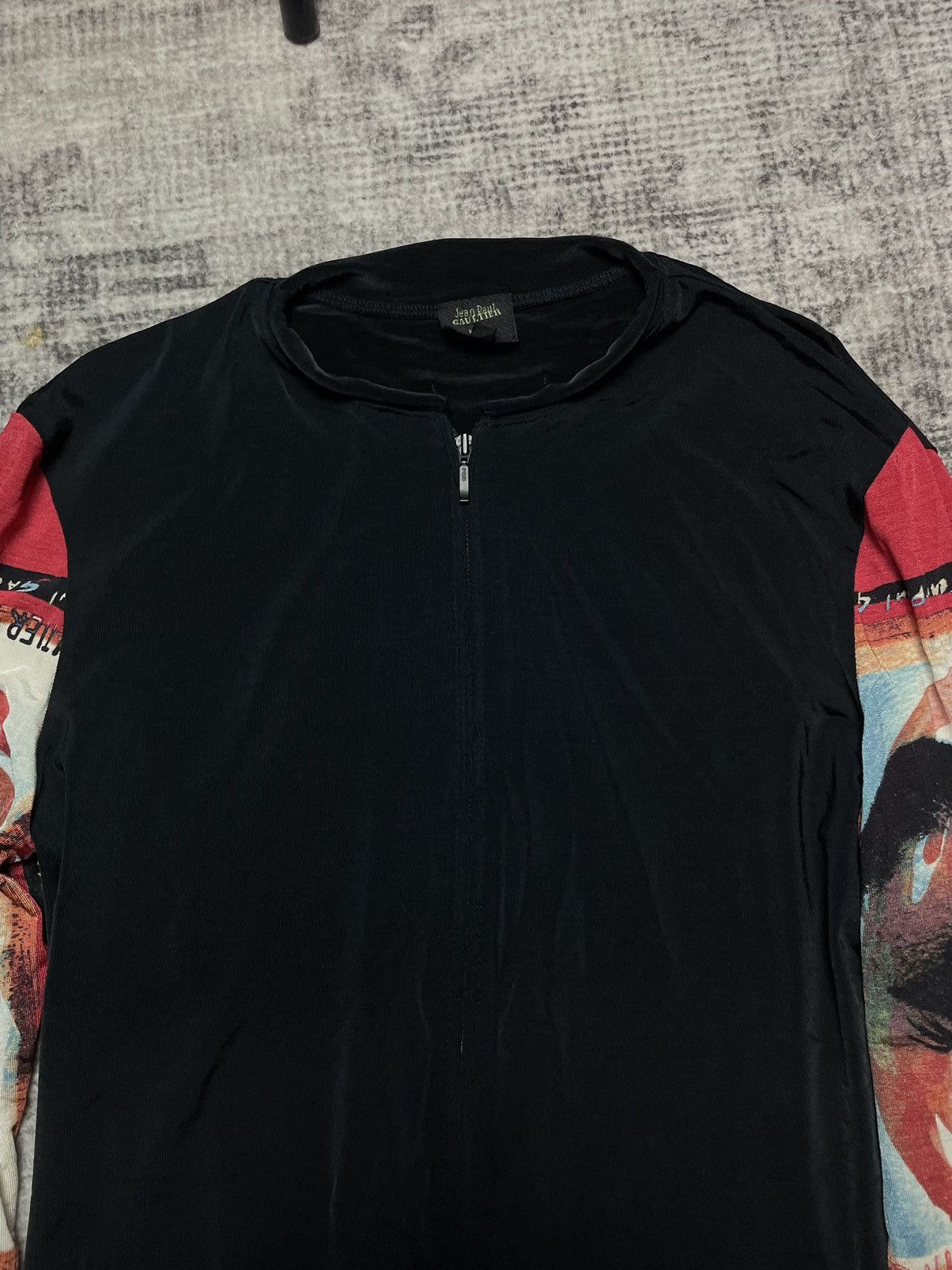 Jean Paul Gaultier Jean Paul Gaultier SS96 Madonna Eye Mesh Zip Long Sleeve Size US M / EU 48-50 / 2 - 4 Thumbnail