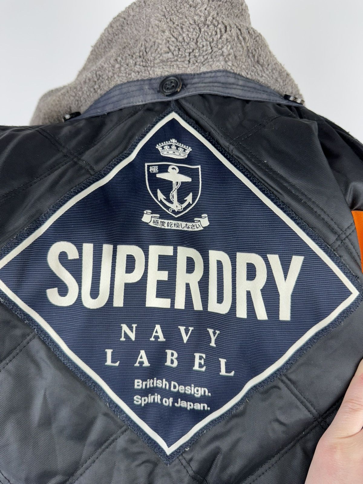 Superdry Men’s Supedry Merchant Pea Coat Wool size M Size US M / EU 48-50 / 2 - 8 Thumbnail