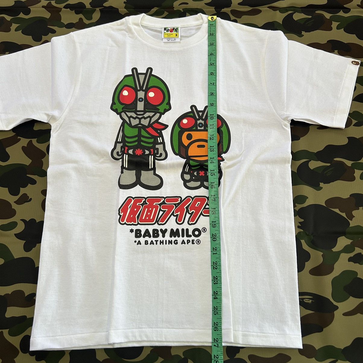 Bape Bape x Shin Kamen Rider Baby Milo Tee Size US M / EU 48-50 / 2 - 11 Thumbnail