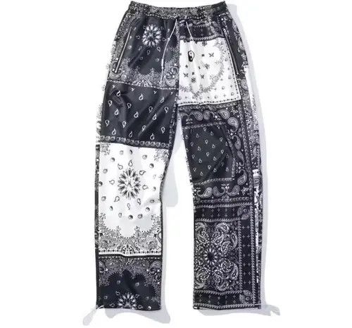 High Sport × Japanese Brand × Jean Bandana paisley pants Size US 32 / EU 48 - 3 Thumbnail