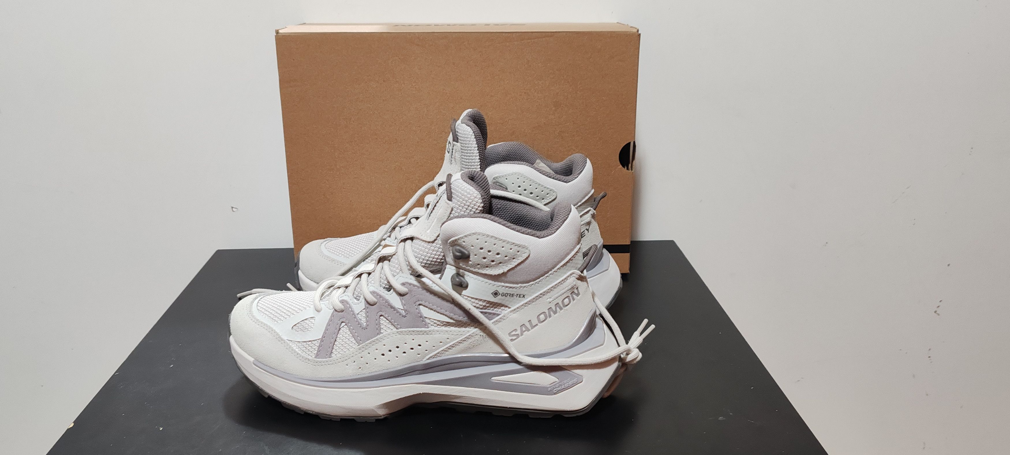 Salomon Salomon Odyssey ELMT MiD GTX /Metal /Lunar Tg:42 2/3 Size US 9.5 / EU 42-43 - 5 Thumbnail