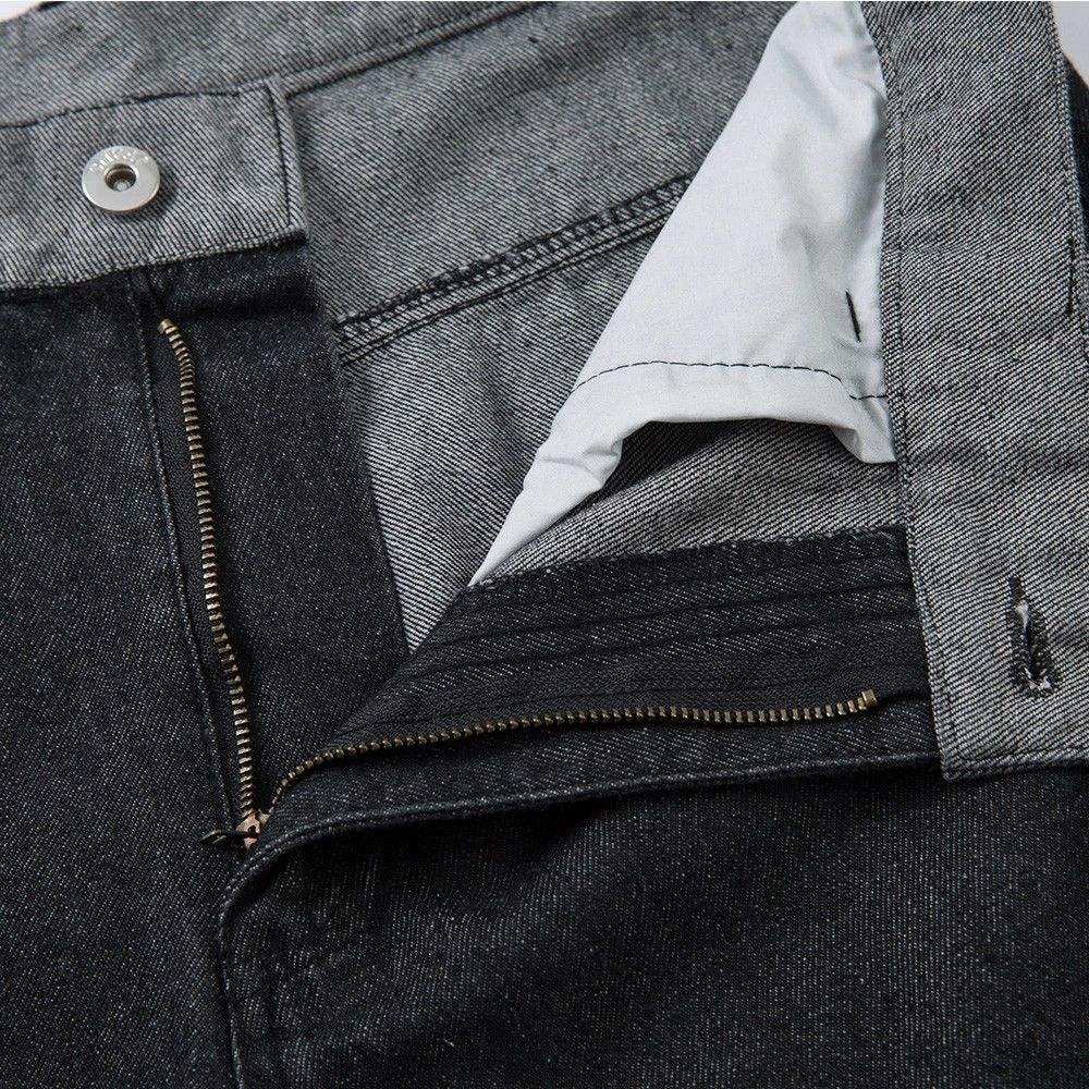Jean Men's hip-hop trend patchwork pocket workwear flared jeans Size US 32 / EU 48 - 4 Thumbnail