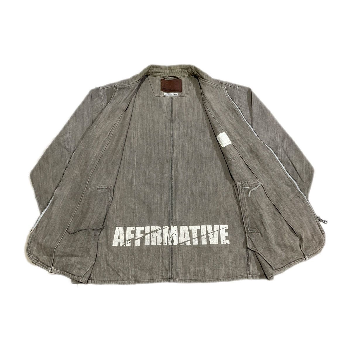 Hysteric Glamour × If Six Was Nine × Japanese Brand 🔥Y2K Vintage Manifest Denim Chore Jacket MFSTGELW Size US L / EU 52-54 / 3 - 1 Thumbnail