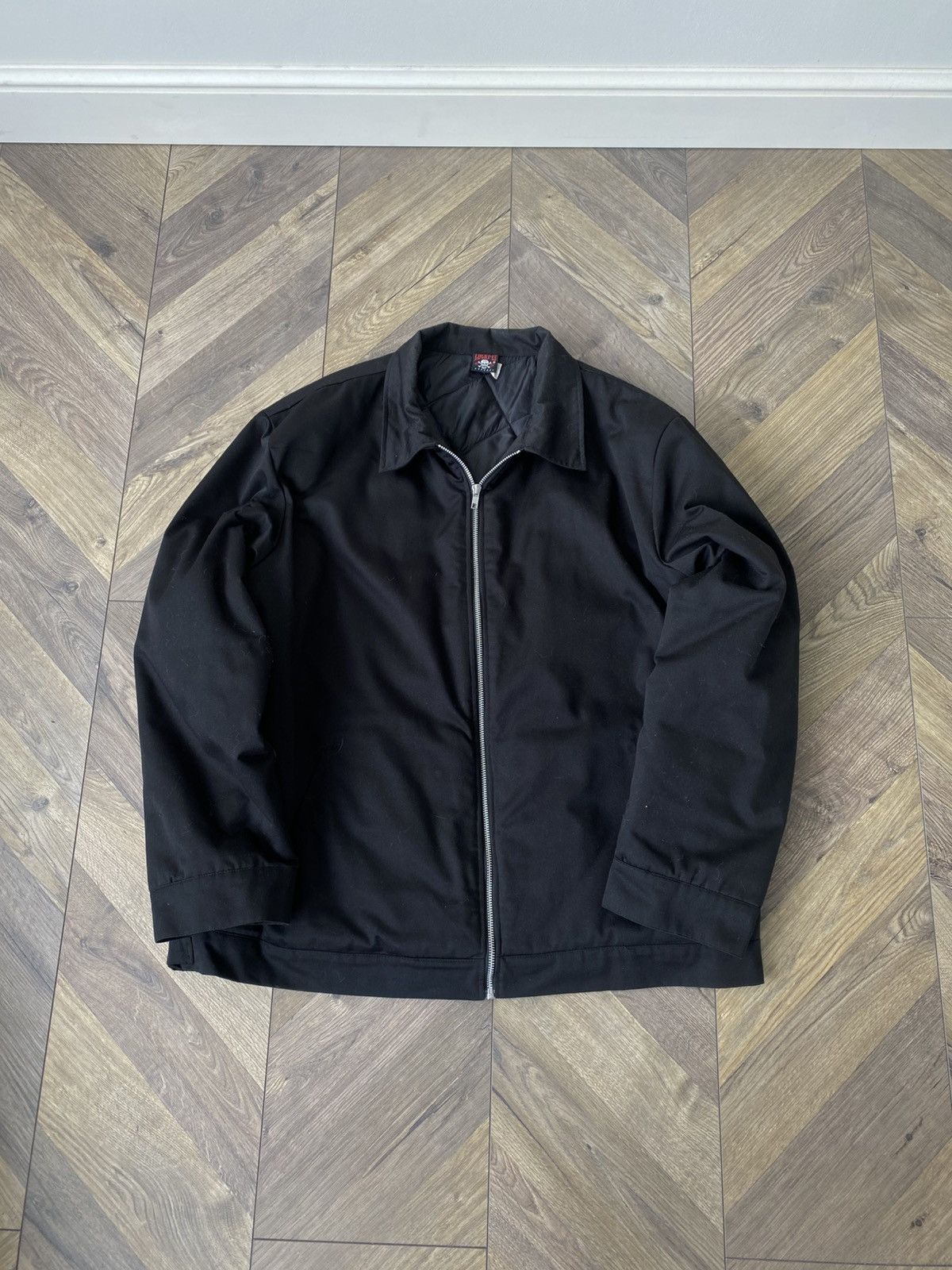 Vintage Vintage Lucky 13 Black Denim Work Jacket Size US XXL / EU 58 / 5 - 2 Thumbnail