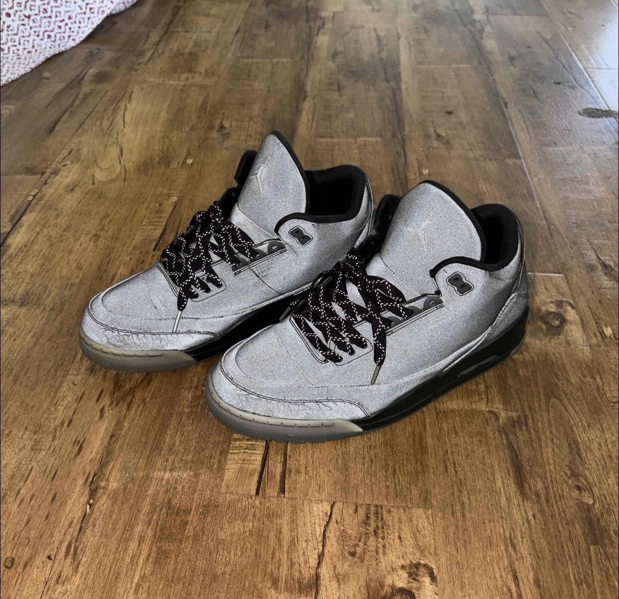 Jordan 3 5lab3 Reflective Black