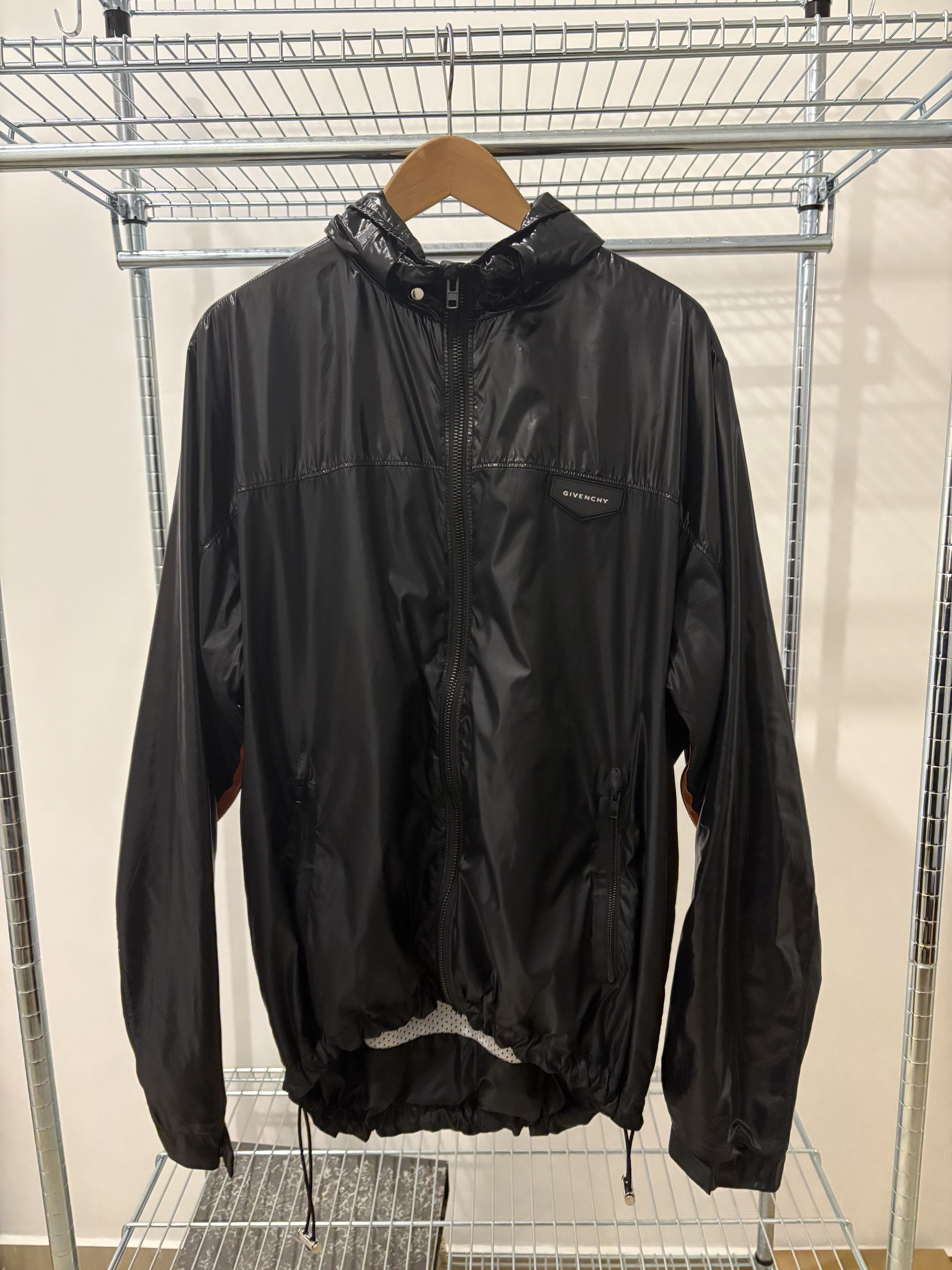 Gucci Nylon Riders Jacket / Windbreaker with Orange Stripes Size US XL / EU 56 / 4 - 1 Thumbnail