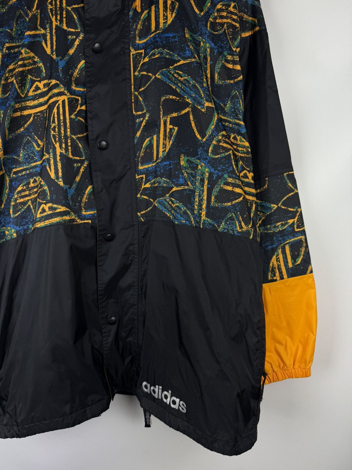 Adidas × Vintage Adidas VTG Overprinted Packable Light Windbreaker Jacket Size US M / EU 48-50 / 2 - 4 Thumbnail