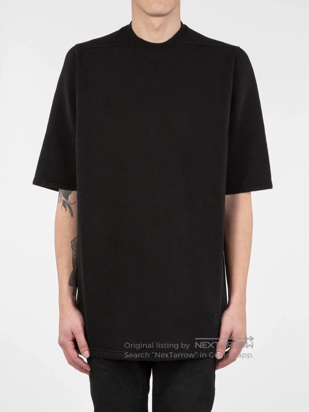 Rick Owens Rick Owens Black Short Sleeve T. Size US S / EU 44-46 / 1 - 4 Thumbnail