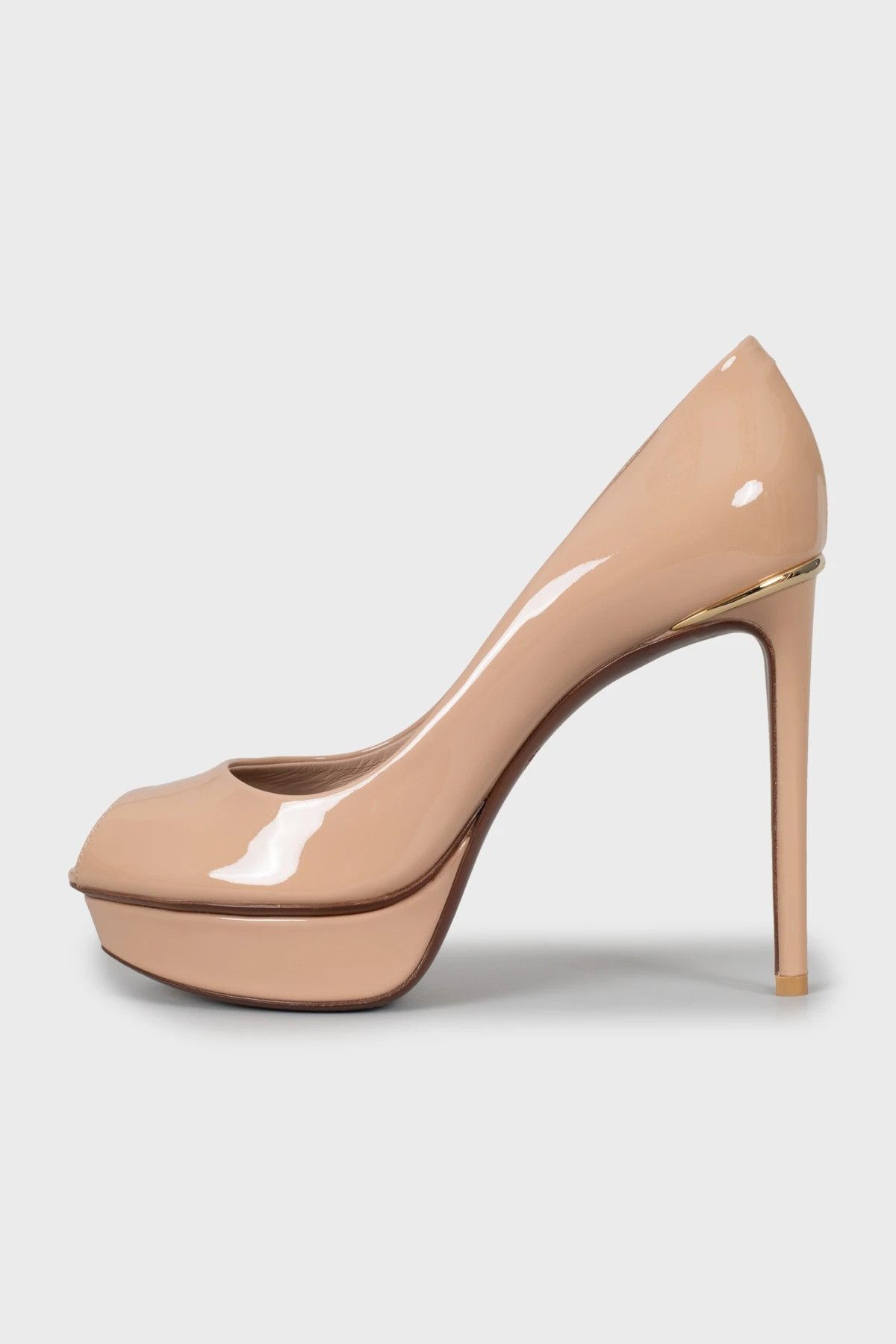 Louis Vuitton Louis Vuitton Patent leather heels Size US 7 / IT 37 - 2 Thumbnail