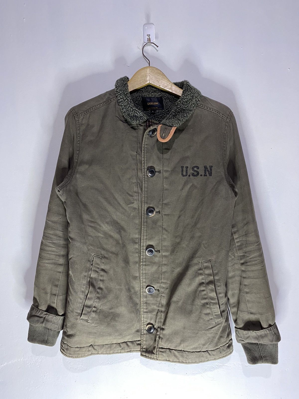 Buzz Rickson's Vintage U.S.N N1 deck deelish repro jacket Size US L / EU 52-54 / 3 - 2 Thumbnail