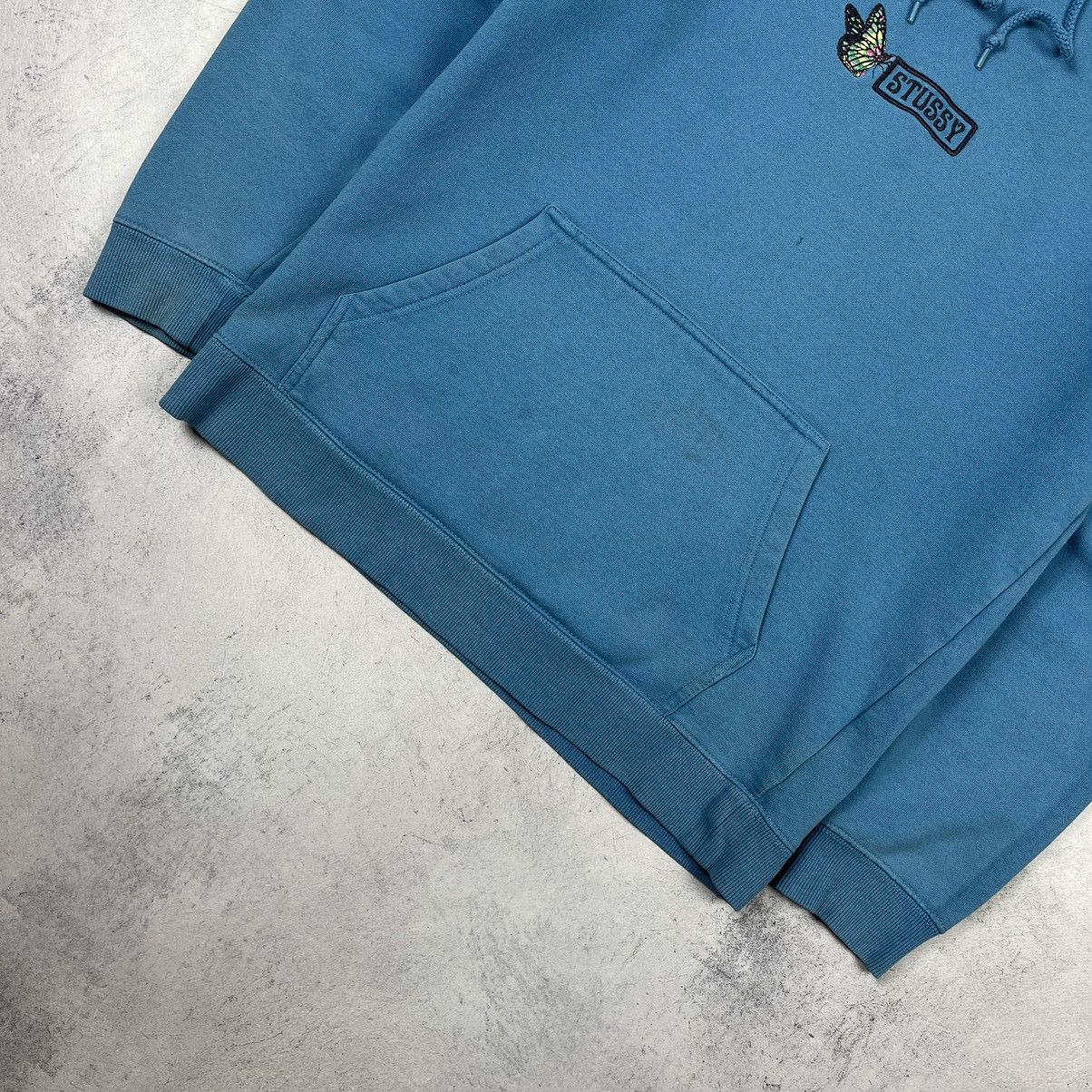 Stussy Vintage Stussy butterfly embroidered logo hoodie 00’s Size US S / EU 44-46 / 1 - 9 Thumbnail