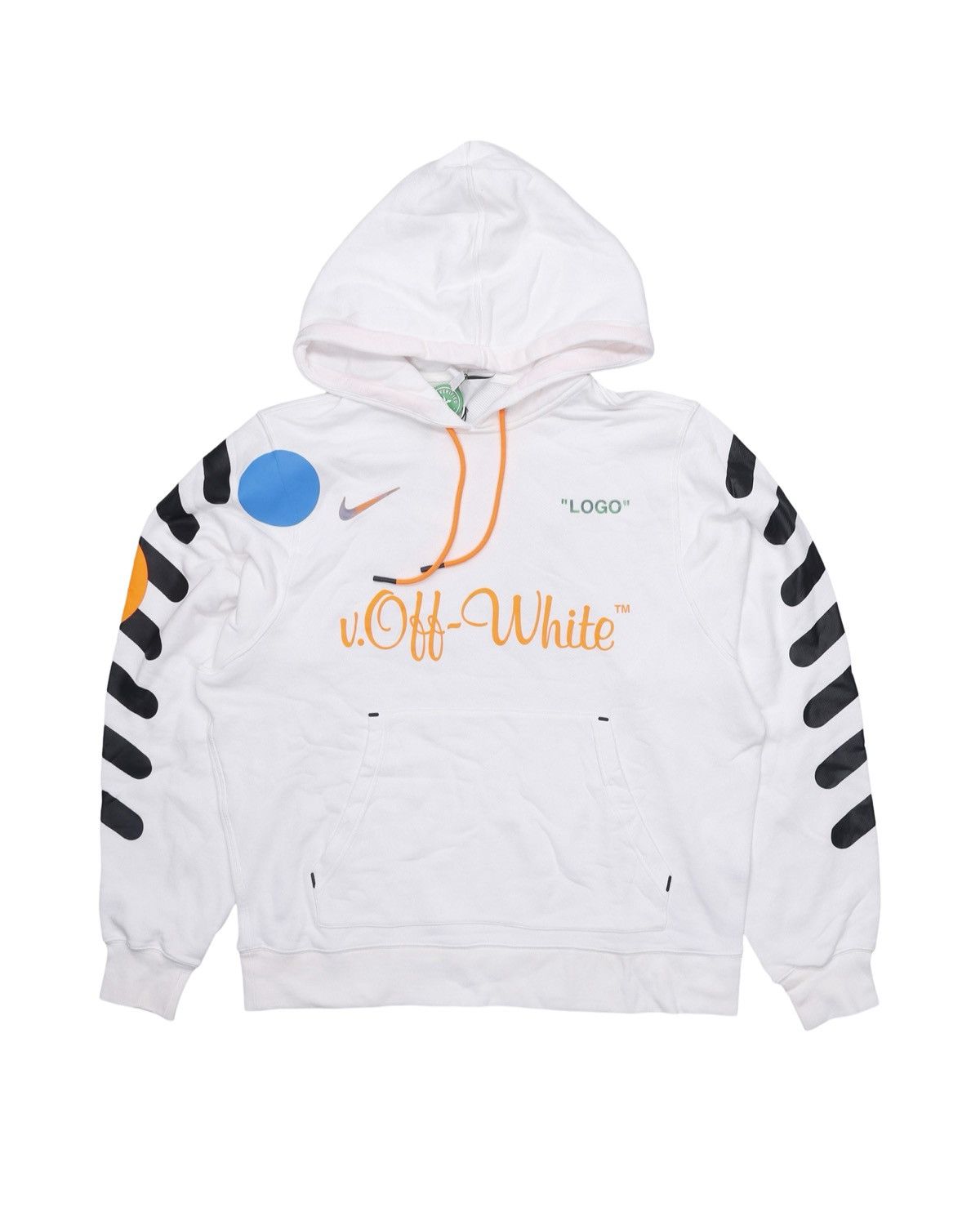 Nike off white pullover best sale