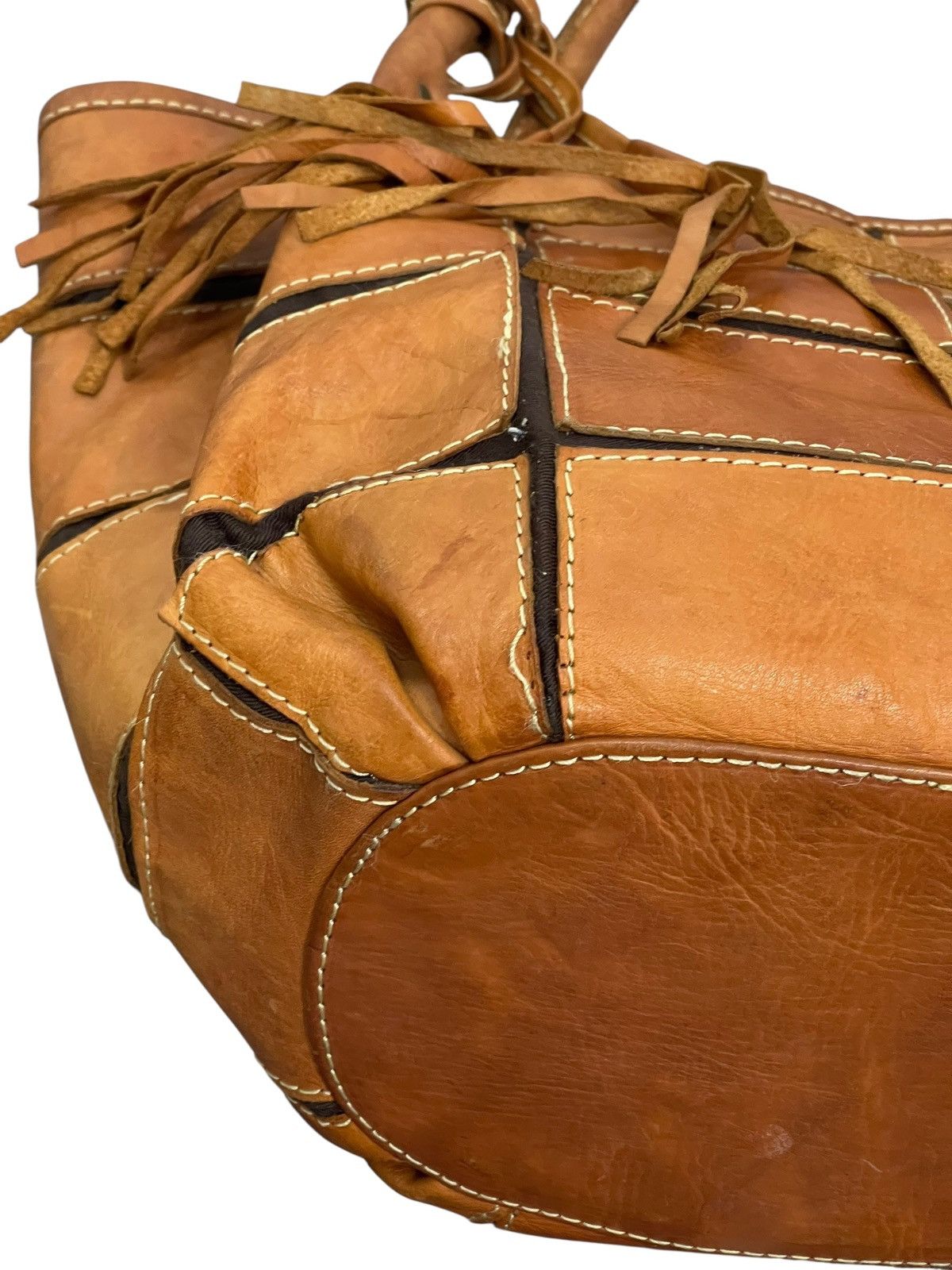 Genuine Leather Full Leather Peaks Peak Japan Tote Bag 6🟩 Size ONE SIZE - 6 Thumbnail