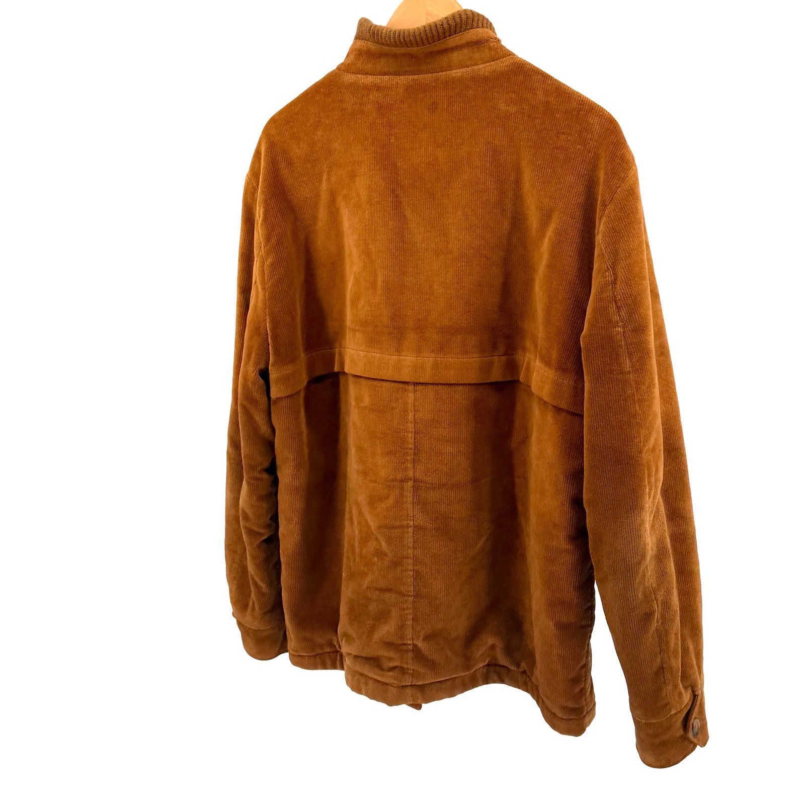 Vintage Vintage 70s William Barry Brown Corduroy Bomber Jacket Size US L / EU 52-54 / 3 - 5 Thumbnail