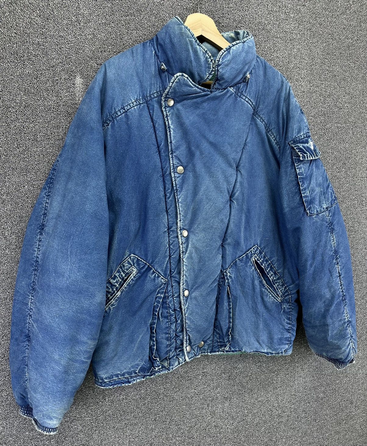 Marithe + Francois Girbaud Vintage Marithe Francois Girbaud Closed Sherpa Denim Jacket Size US L / EU 52-54 / 3 - 2 Thumbnail