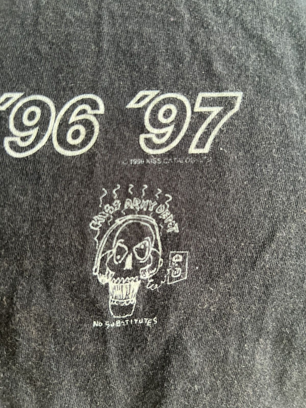 Vintage Band Kiss 90s Size US M / EU 48-50 / 2 - 7 Thumbnail