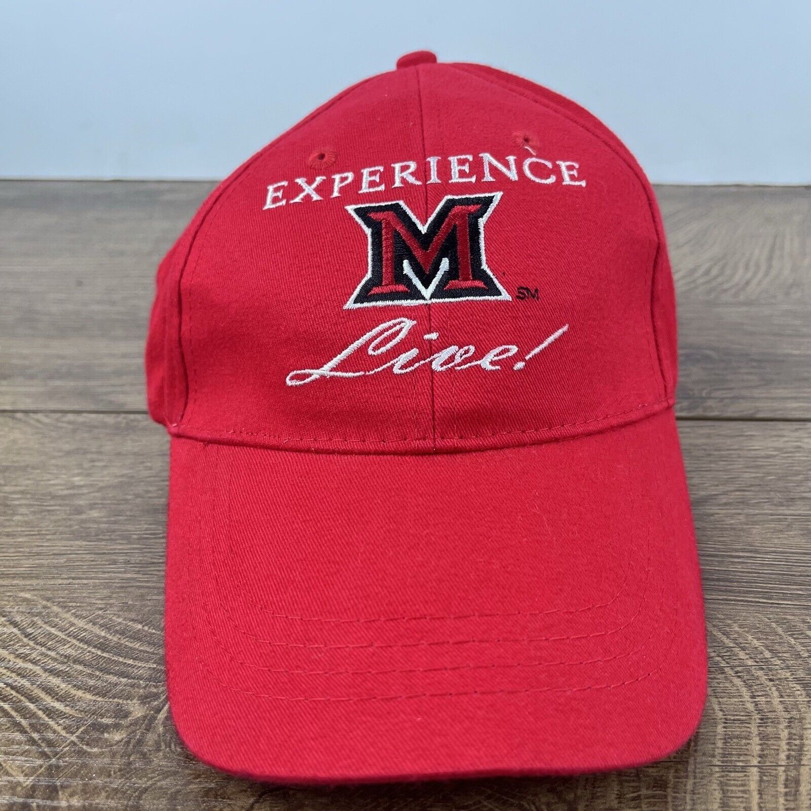 Other Miami Ohio Hat Oxford Experience Hat Red Hat Adjustable Red Size ONE SIZE - 2 Thumbnail