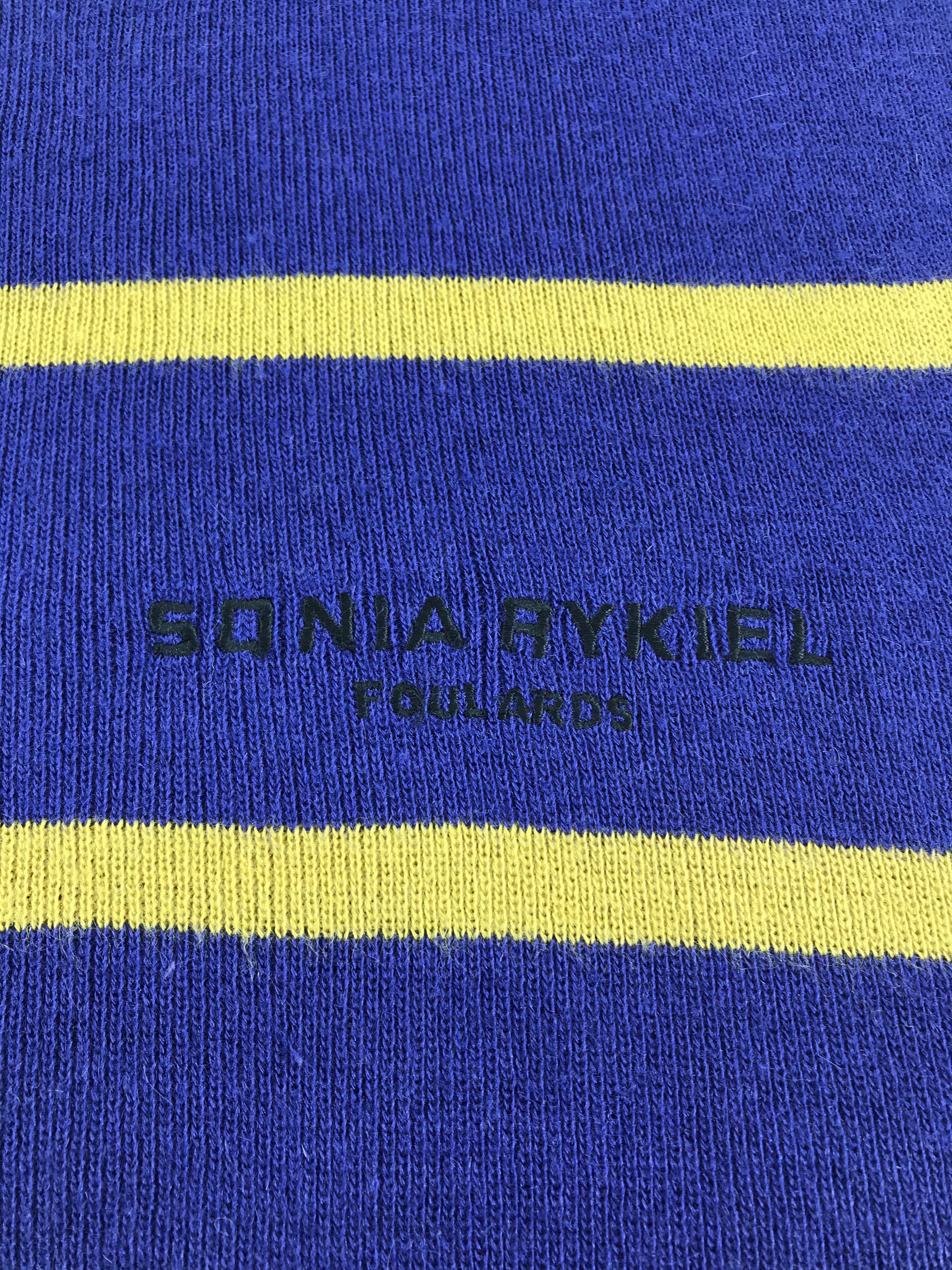 Sonia Rykiel Sonia Rykiel Wool Scarf Muffler Neck Warmer V393 Size ONE SIZE - 4 Thumbnail