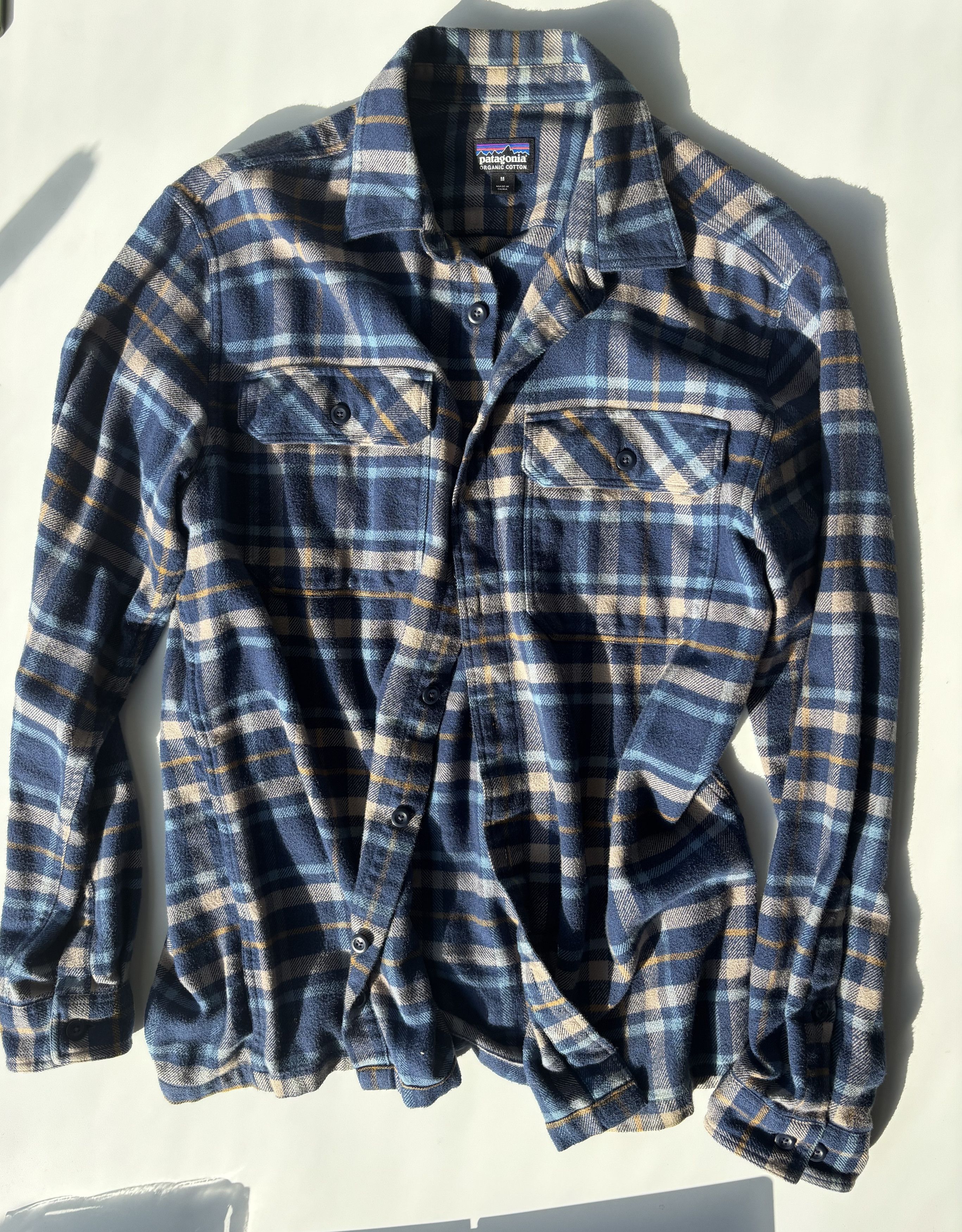 Patagonia Patagonia Organic Cotton Flannel (Fjord Flannel) Size US M / EU 48-50 / 2 - 1 Thumbnail