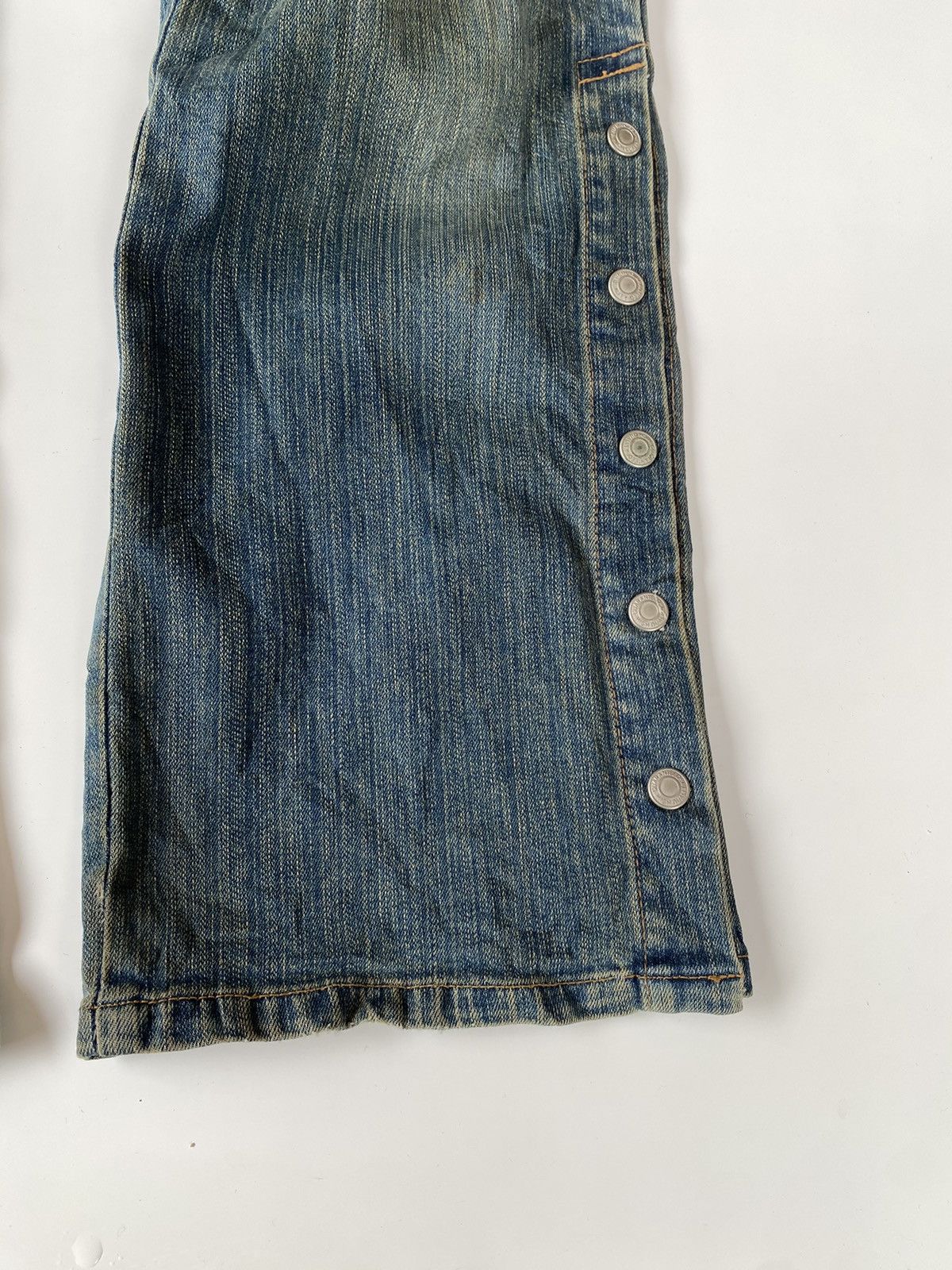 Japanese Brand × Vintage Vintage Denim Leg Button Livre Claire Size US 32 / EU 48 - 6 Thumbnail