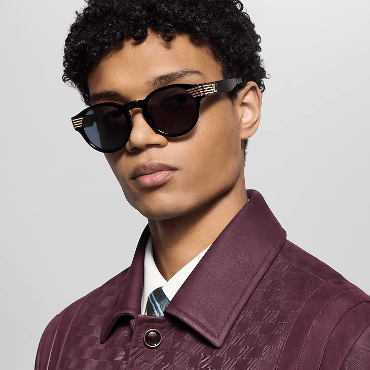 Louis Vuitton LV Slide Round Sunglasses Size ONE SIZE - 5 Thumbnail