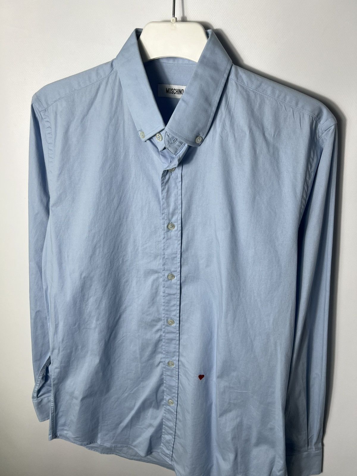 Moschino Vintage luxury Moschino Heart Logo Button up shirt Size US S / EU 44-46 / 1 - 3 Thumbnail
