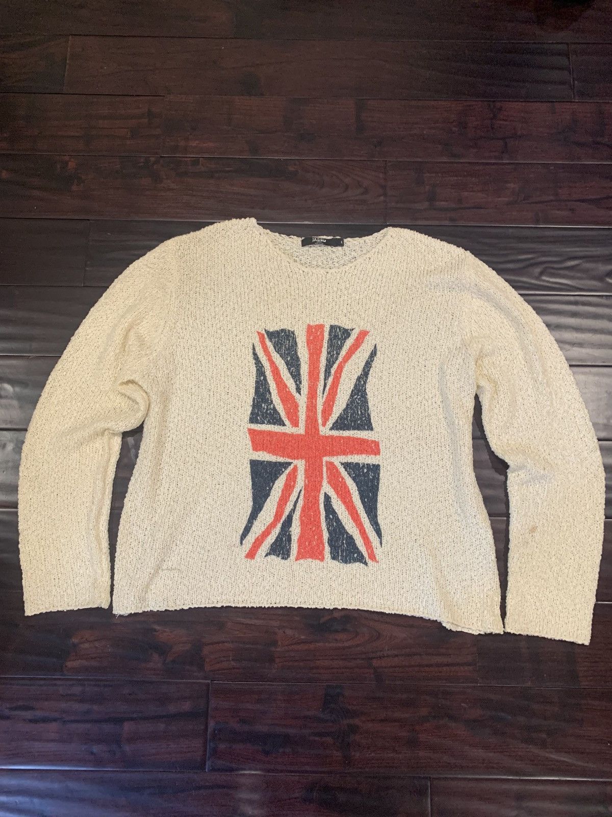 Jaded London Jaded London ECRU Nirvana Jumper knitted L | Grailed