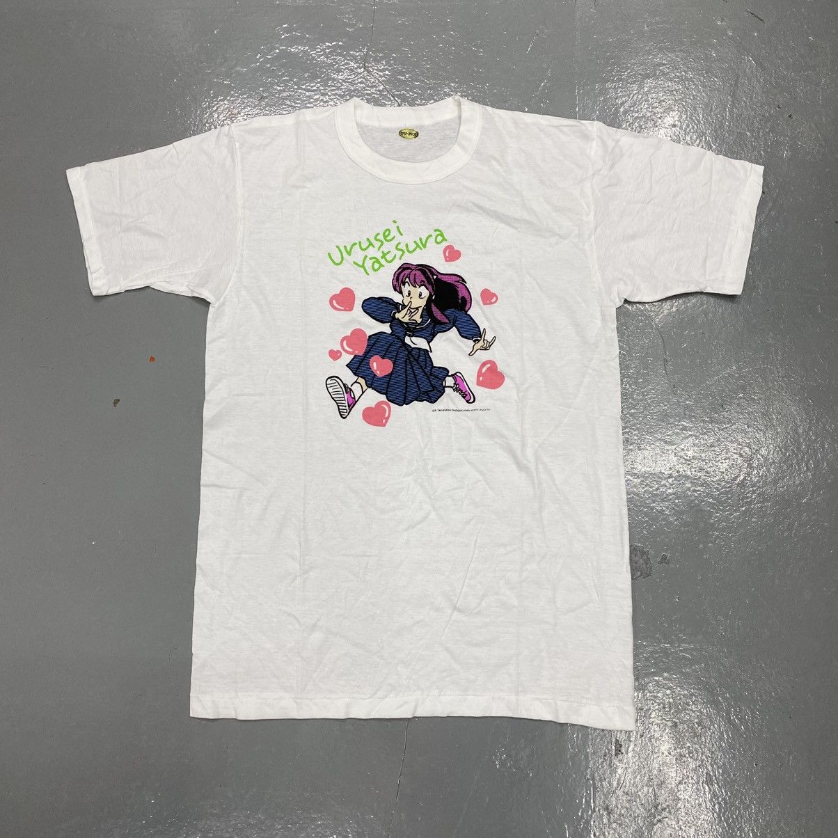 Anime Vintage Ds 80s Urusei Yatsura Anime Manga Tee Cartoon Shirt Size US M / EU 48-50 / 2 - 2 Thumbnail