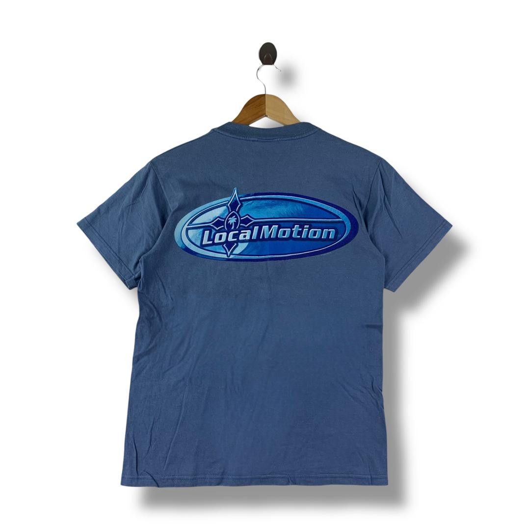 Other Vintage 90s LOCAL MOTION big logo back hit Surfing tee Size US M / EU 48-50 / 2 - 1 Thumbnail